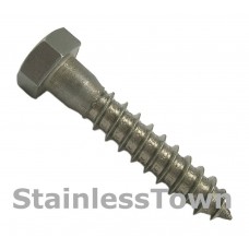 Lag Bolts 1/4 x 1-1/4 STAINLESS